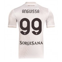 SSC Napoli Frank Anguissa #99 Fußballbekleidung Auswärtstrikot 2025-26 Kurzarm